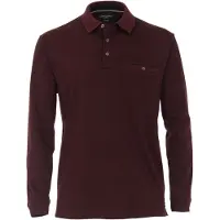 Casamoda Casa Moda Polo ML Rouge Bordeaux taille 4XL