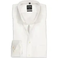 Olymp Homme OLYMP Luxor Modern Fit Chemise beige clair, Unicolore