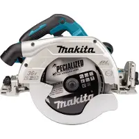Makita Scie circulaire 36V LXT Ø235 mm (Machine seule) avec module AWS - DHS900ZU