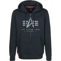 Alpha industries Sweat-shirt marine / gris / rouge / blanc