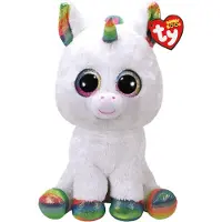 TY Plus 42Cm Boos Pixy Unicorn Alb