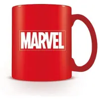 Marvel - Logo - Mug 315ml, Tasse, Rouge, Multicolore
