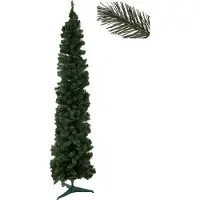 Greenland Sapin de Noël Groenland étroit - 180 cm de haut - diamètre 43 cm - Modèle Potlot