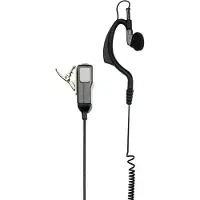 Midland MA21-LK Casque Avec fil Crochets auriculaires Noir, Gris