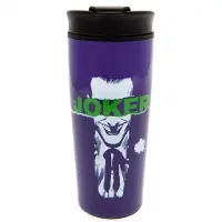 Pyramid THE JOKER - Straight Outta Arkham - Mug de voyage métal 450ml, Tasse, Multicolore