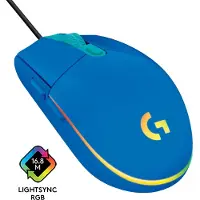 Logitech G203 LIGHTSYNC Gaming Mouse Bleu