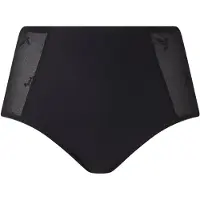 Chantelle Slip taille haute avec résille et broderie