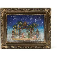 Konstsmide Cadre décoratif crèche avec LED 24,5 cm