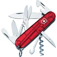 Victorinox Couteau officier Sport rouge transparent – Modèle 1.3703.TB1