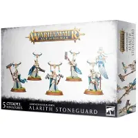 Games Workshop Warhammer AoS - Lumineth Realm-lords Alarith StoneGuard (Matières plastiques)