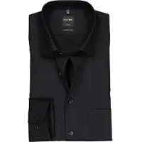 Olymp Chemise Luxor Manches Extra Longues Coupe Moderne Noir taille 43