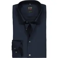 Olymp Chemise Level Five Manches Extra Longues Coupe Slim Bleu M