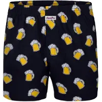 Sugar Pine Boxers ' Bier ' jaune / noir