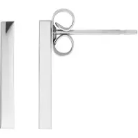 Heidemann Boucles d'oreilles 'Striga' argent