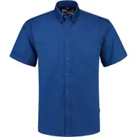 Tricorp 701003RoyalBlueXL Werkhemd Korte Mouw Basis (XL)