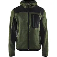 Blakläder Veste à capuche en softshell tricoté (S)