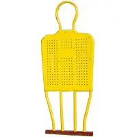 Precision Pro Mannequin Free Kick Training Dummy Jaune