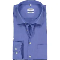 Seidensticker Chemise business bleu fumé