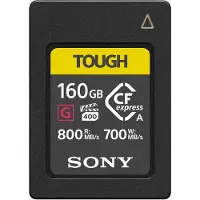 Sony Carte mémoire carte cfexpress tough 160 go r800/w700 type a