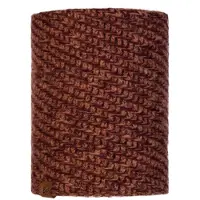 Buff Knitted&polar Fleece Neck Warmer Orange Homme