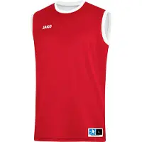 Jako Maillot réversible unisexe Change 2.0, Couleur:rouge sport/blanc, Taille:L
