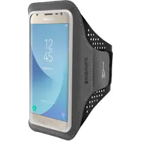 Mobiparts Comfort Fit Sport Armband Samsung Galaxy J3 (2017) Black, Brassard pour smartphone, Noir