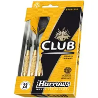 Harrows Fléchettes Club Brass Acier