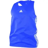 Adidas Unisexe, T-shirt de sport, Boxing Top (XXL), Bleu