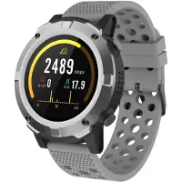Denver Smartwatch SW-660, Bluetooth, fonction GPS, couleur : argent