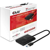 Club 3D CLUB3D CSV-1477 CLUB3D USB A auf DisplayPort 1.2 Dual Monitor 4K 60Hz