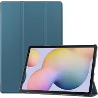 IMoshion Coque tablette Trifold pour Samsung Galaxy Tab S8 Plus / S7 Plus / S7 FE 5G - Vert foncé