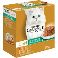 Gourmet Gold Les Timbales pour chat