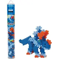 Plus plus Plus-Plus Triceratops Dinosaur Tube Construction Set - 100pcs.
