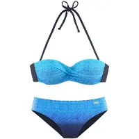 LASCANA Bikini bleu roi / bleu clair