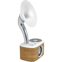 Sangean WR45WHITE radio portable rétro avec Bluetooth