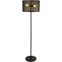 Searchlight Lampadaire noir Fishnet