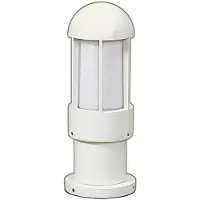 Albert Lampe de jardin Rondo 40 cm blanc
