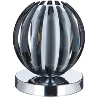 Searchlight Claw - lampe à poser - Ø 11 x 13,5 cm - 3 niveaux de gradation - chrome