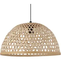 Eglo Claverdon Plafonnier Dome Suspension Noir