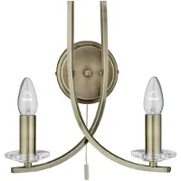 Searchlight Applique en laiton Ascona