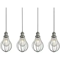 Searchlight Lampe suspendue Balloon Cage 4 lumières