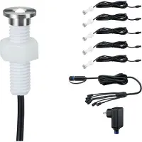 Paulmann Plug & Shine LED encastré de sol MicroPen II set de base