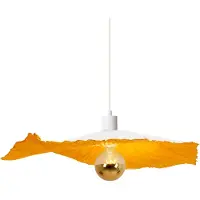 Naeve Crazy Paper Lampe à suspendre E27 Ø56cm Blanc