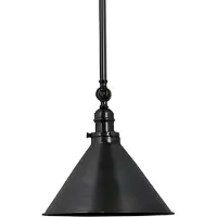 Elstead Lighting Applique murale Provence, finition bronze vieilli et noir, 1xE27x60W, métal, dimensions : 123x29,7x30 cm, IP20, Elstead