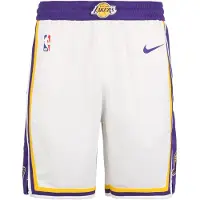 Nike Los Angeles Lakers Association Edition Swingman Men's NBA Shorts - Blanc, Blanc