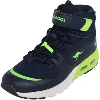 Kangaroos Baskets 'Hydro' bleu marine / citron vert