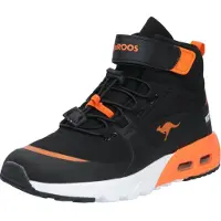 Kangaroos KX Hydro : chaussures de sport pour enfants, bottes d'hiver pour garçons, couleur noire, style décontracté