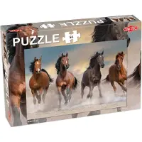 Tactic Puzzle - Wild Horses - 56 Briques - - UneTaille - Puzzle
