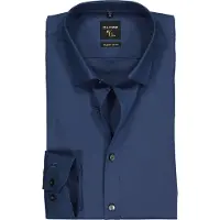 Olymp Chemise No'6 six Coupe Skinny Bleu Foncé
