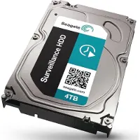Seagate Disque dur de bureau pour surveillance, 6 To, 128 Mo, 3,5 pouces, Serial ATA III